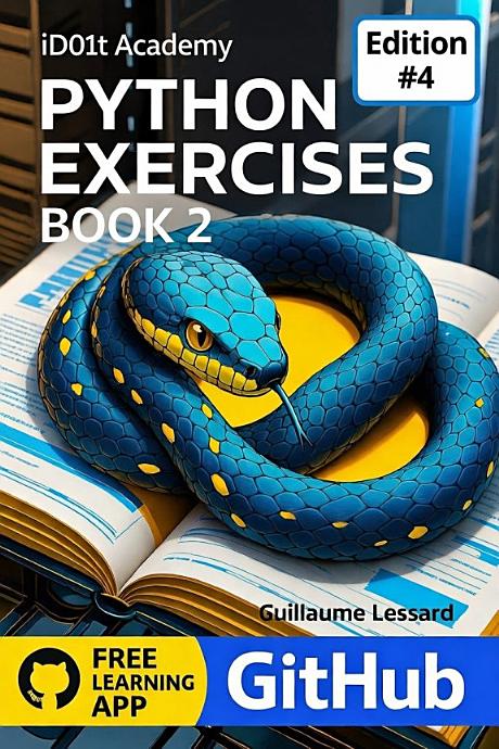 Python Exercises Book 2 — cover
