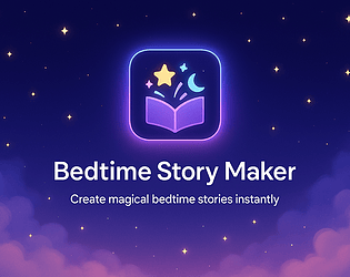 Bedtime Story Maker — cover art